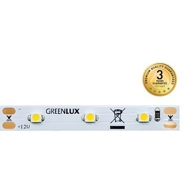 Pásek LED GREENLUX 60LED/4,8W/m IP65 5m, neutrální bílá