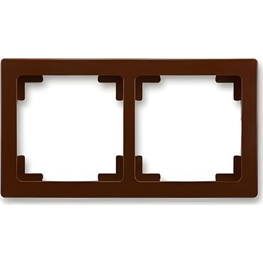 ABB Rámeček dvojnásobný (pro vod. i svislou montáž)