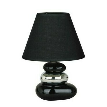 Noční lampička Salem černá E14 1×40W RABALUX 4950