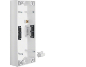 HAG 10431909 Krabice, 3-násobná na omítku, Berker B.1/B.3, bílá, mat