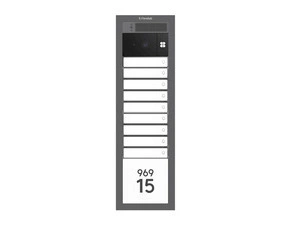 DV SYSTEM: 6 až 9 tlačítek + KAMERA a textové pole (4M) - Do zdi