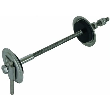 DEHN 478450  Vododtěsná průchodka stěnou  500-700 mm závit M10, L 720mm, pro prům. 8-10mm, nerez DEH DEHN