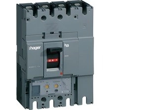 HAG HEW401JR Kompaktní jistič h3+ P630 LSI 70 kA, 4-pólový, In 400 A