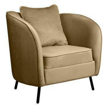 Židle 815x615x910 s polstrem taupe CAGWAIT 815×615×910 mm EGLO