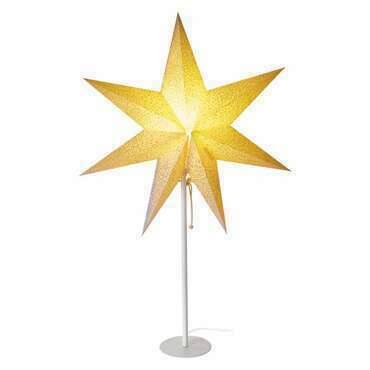 EMOS DCAZ14 PAPER STAR STAND WHITE 45CM STAR E14
