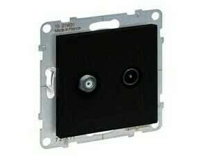 LEG 721471 SUNO ZÁS.TV-R 2KABELY ČERNÁ