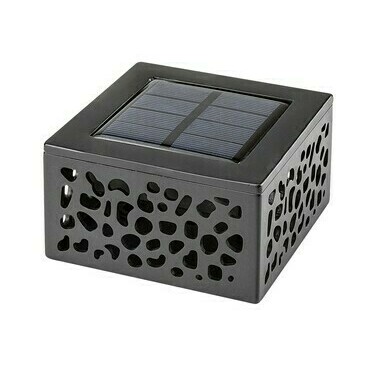 Solární svítidlo Medulin černá LED 0,5W RABALUX 7032