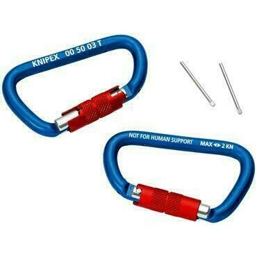 KNIPEX 00 50 03 T BK KNIPEX TT Set karabin s pojistkou