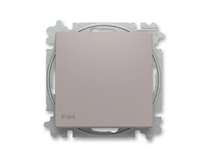 Přepínač střídavý ABB Zoni 3559T-A06940 244, řazení 6, greige, 2CHT590694A6244, IP44 s krytem