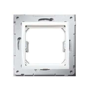 Adaptér přechodový SIMON 54 DA45.01/11, (průchodka) pro zařízení standardu 45 × 45 mm, bílá