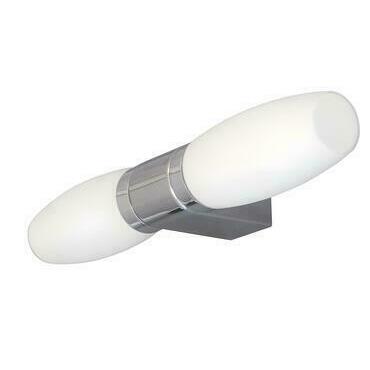 Svítidlo Flumen Bath bílá/chrom E14 2×40W RABALUX 5822