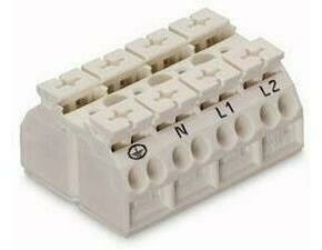 WAGO 862-1604 4vodičová přístrojová přípojná svorka