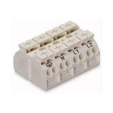 WAGO 862-1604 4vodičová přístrojová přípojná svorka