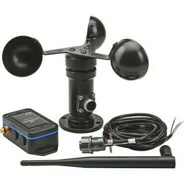 Senzor rychlosti větru, Wi-Fi, černá