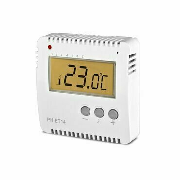 ELB 1358 PH-ET14 Prvek pro ovládání elektrického vytápění. Určeno pro regulaci elektrického vytápěn