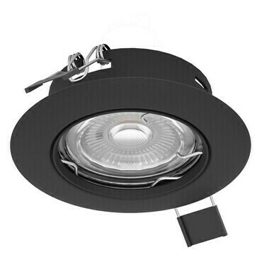 Svítidlo zapuštěné EGLO EINBAUSPOT SCHWARZ STARR PENETO