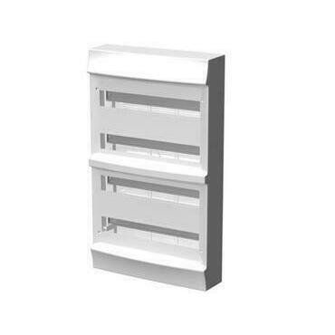 Rozvodnice nástěnná ABB 1SPE007717F1100, IP41/72M, Mistral41W bez. N/PE, bez dvířek