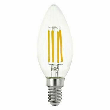 LED žárovka EGLO LM-E14-LED C35 4W 2700K KLAR 1 STK