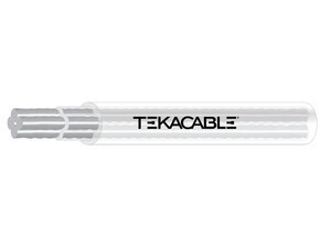 Kabel audio TEKABEN 100, 4 x 0,75 mm, průhledný, 100m