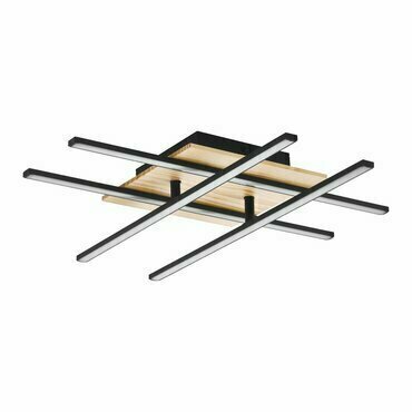 Svítidlo stropní EGLO LED-DL SCHWARZ HOLZ MARINELLO 1