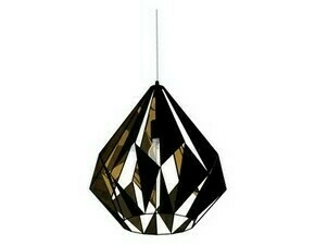 Svítidlo závěsné EGLO HL 1 E27 SCHWARZ KUPFER CARLTON 1