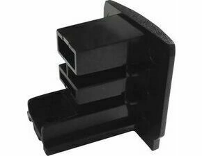 Koncovka GREENLUX TRACK END CAP 4W BLACK, černá