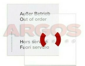 ESSER 701040 Náhradní sklíčko  80X80mm, bal. 10ks