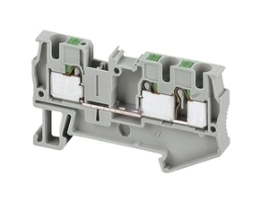 SCHN NSYTRP43 Push-in svorka, 3 body, 4mm2, šedá (obj. mn. 50ks)