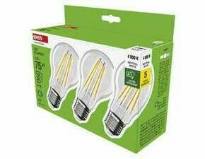 EMOS ZF5158.3 LED FLM A60 5W(75W) 1060lm E27 NW A CLASS 3PC