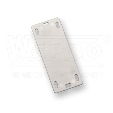 wpr2285 PS-WT-6025 popisovací štítky pro vázací pásky, 60,8 x 25,2 mm, nylon 66, přírodní