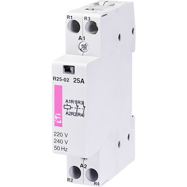 ETI 002463506 modulární stykač, R 25-02 230V