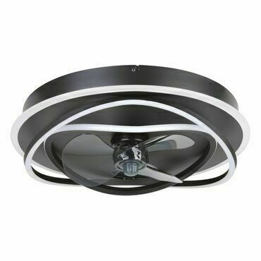EGLO LED-CCT-VENTILATOR AC SCHWARZ 'NAMORI'