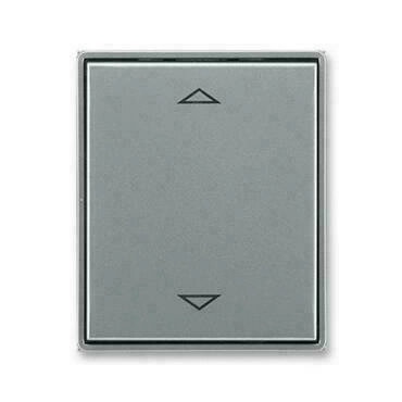 Kryt spínače ABB Element, Time 3299E-A00110 36, ocelová, žaluziový B-J II, s krátk. ovl.