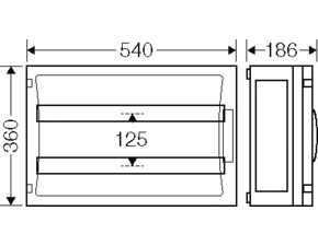 HEN FP 1406 Jističová skříň