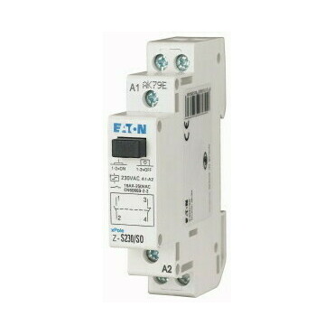 EATON 265283 Z-S230/SO Impulsní relé, tlačítko, 230V~, 1zap.1vyp. kontakt, 16A