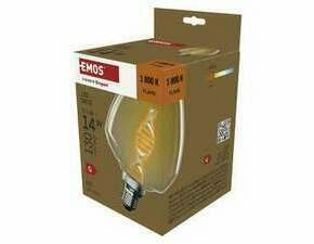 EMOS Z59D01 LED DECO S123 "DNA" 3,5W 130 lm E27 WW+