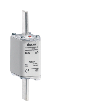 HAG LNH2080M Pojistka nožová NH2C gG 500V 80A dvojitá signalizace