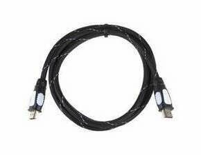 Kabel HDMI EMOS SL0301, 2.0, A vidlice/A vidlice, černý, 1,5m