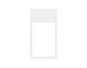Rámeček Minimal vertikální SIMON 10002621-230, 2 násobný, 3 moduly, bílá matná