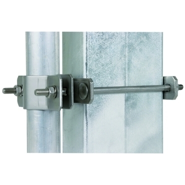 DEHN 105376  Upevňovací třmen pro iso-Combi 1 1/2-2" pro konstrukce - 60x120mm DEHN DEHN