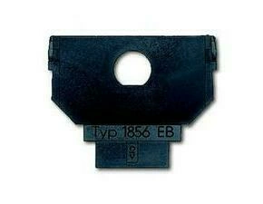 Maska nosná ABB 2CKA001764A0075, černá, 1x vestavná kabelová zásuvka BNC/TNC