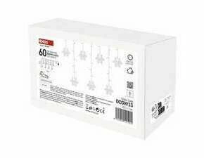 EMOS DCGW13 60LED ACRYLIC SNOWFLAKES CW
