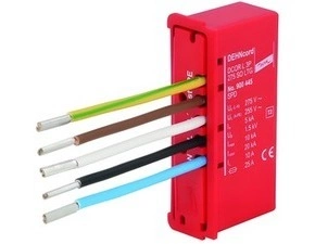 DEHN 900445  Svodič přepětí typ 2 cord 3-pólový pro elektroinstalační systémy DEHN DEHN