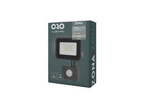 LED reflektor LED-POL Zona LED 10W neutrální bílá B PIR