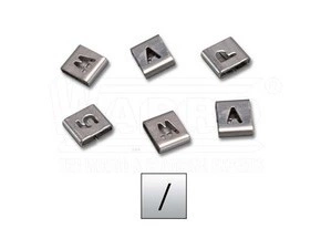 wpr2748 WR1-sls nerezový popisovací systém Wapro Easy Read - znak "/"