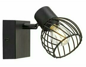 Svítidlo RABALUX 73001 ABERAMA černá E14 1x MAX 10W