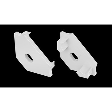 Koncovka profilu GREENLUX EC-PROFIL C WHITE HO (12-0041-00)