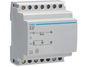 HAG ST314 Bezpečnostní trafo 230V/12V-3,33A, 24V-1,67A (AC)