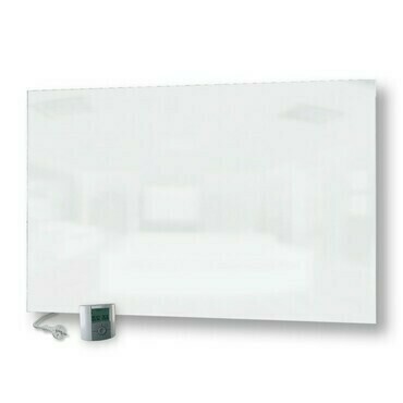 FENIX 11V5437744 ECOSUN 850 GS+ White Mléčně bílý, skleněný bezrámový panel 850 W, s bezdrátovým při