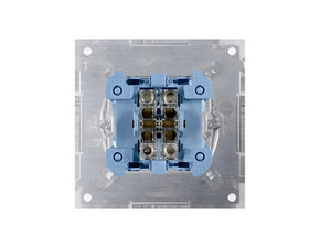Přepínač křížový SIMON 54 SW7M, (přístroj), řazení 7, 10 A/250 V~, bezšroubové svorky,
